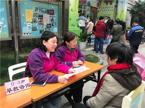 通江實(shí)驗(yàn)幼兒園 早教咨詢暖人心，黨員志愿者在行動(dòng)